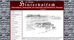 Desktop Screenshot of hinterkaifeck-mord.de