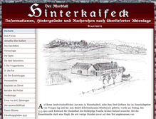 Tablet Screenshot of hinterkaifeck-mord.de